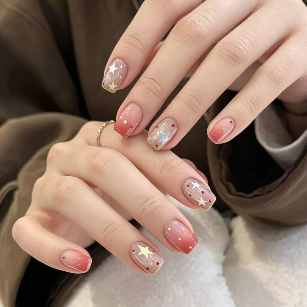 Starry Gradient Press-On Nail Set Kalsten