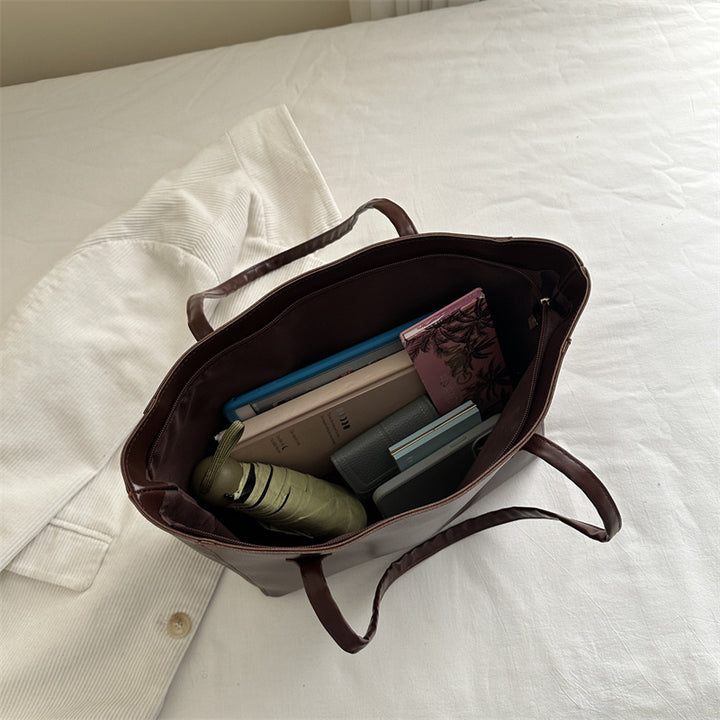 Sleek Structured Tote Bag
