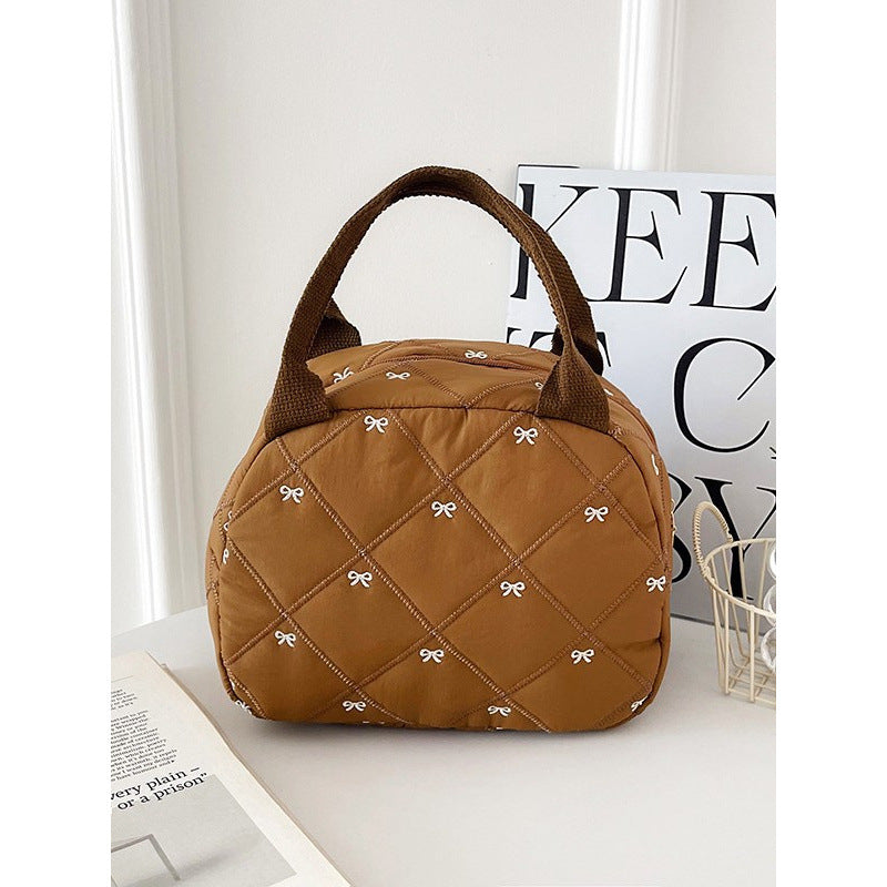 WoQuilted Bow Detail Handbag Kalsten