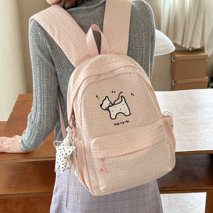 Casual Cute Character-Designed Backpack Kalsten
