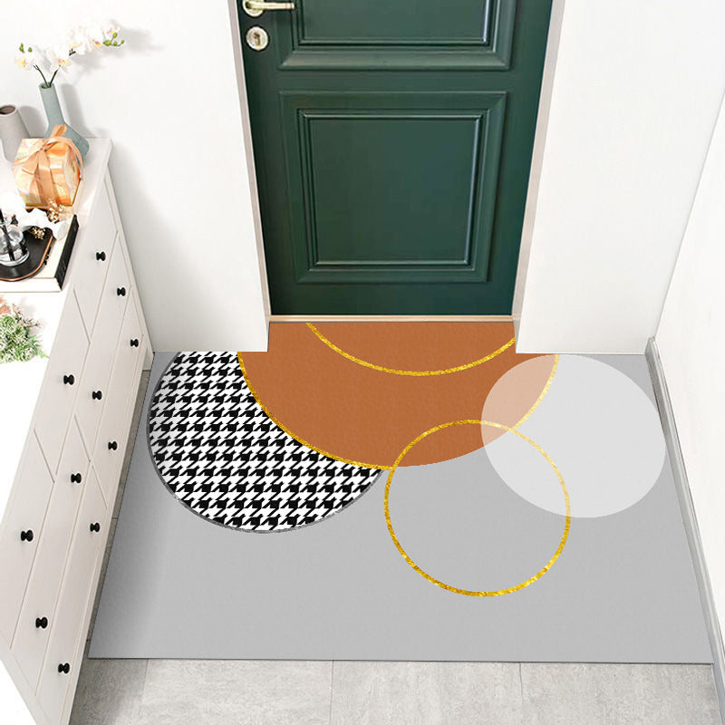 Geometric Decorative Entrance Mat