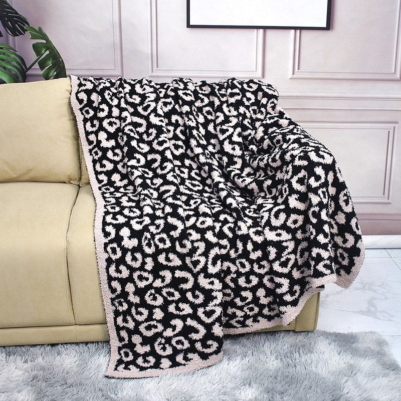 Luxurious Plush Textured Throw Blanket