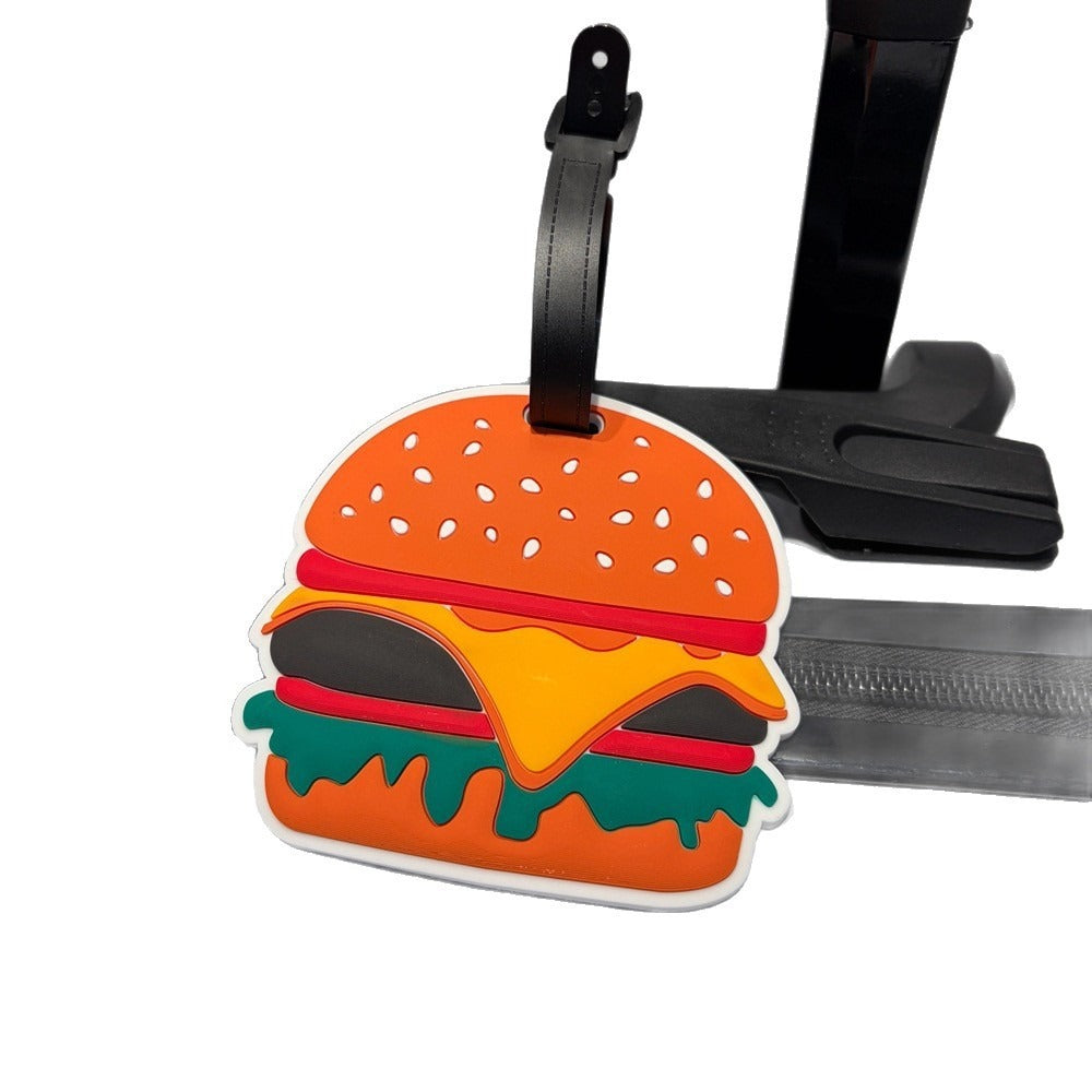 Fun Hamburger-Shaped Luggage Tag Kalsten