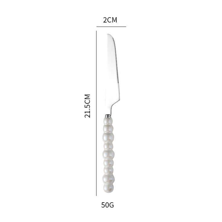 Elegant finger food fork with non-slip handle Kalsten
