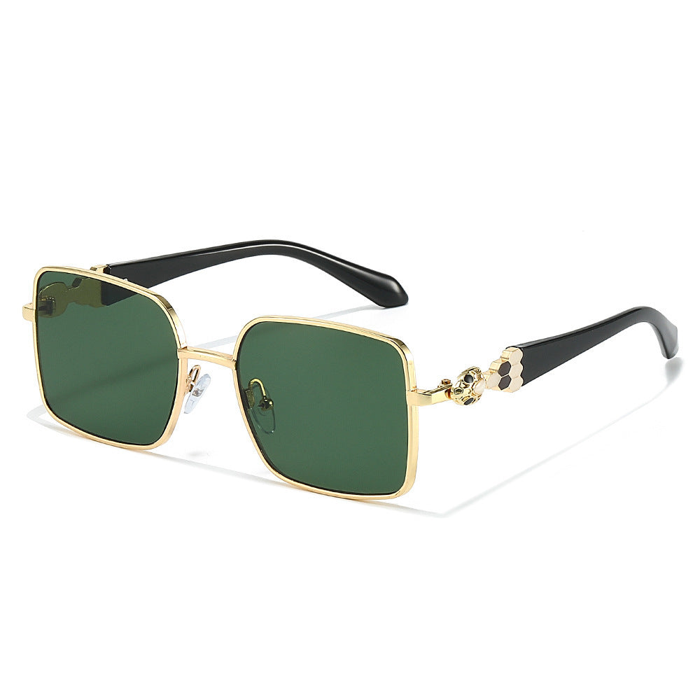 Chic Decorative Square Frame Sunglasses Kalsten