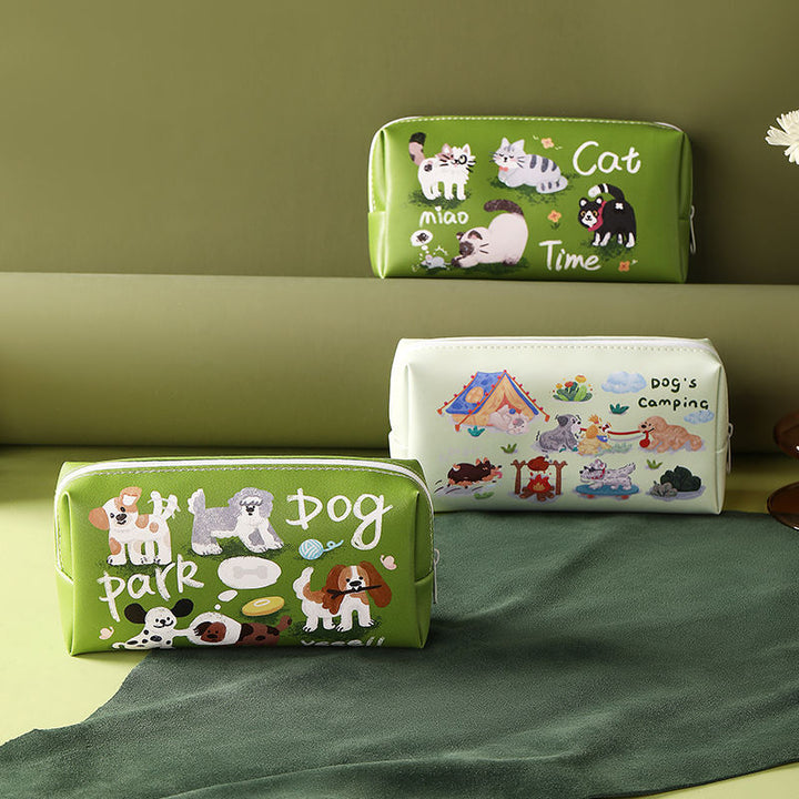 Cute Cat-Themed Pencil Case