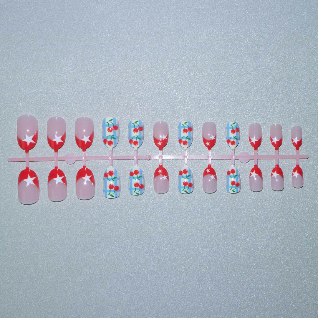 Cherry Blossom-Themed Nail Art Kit