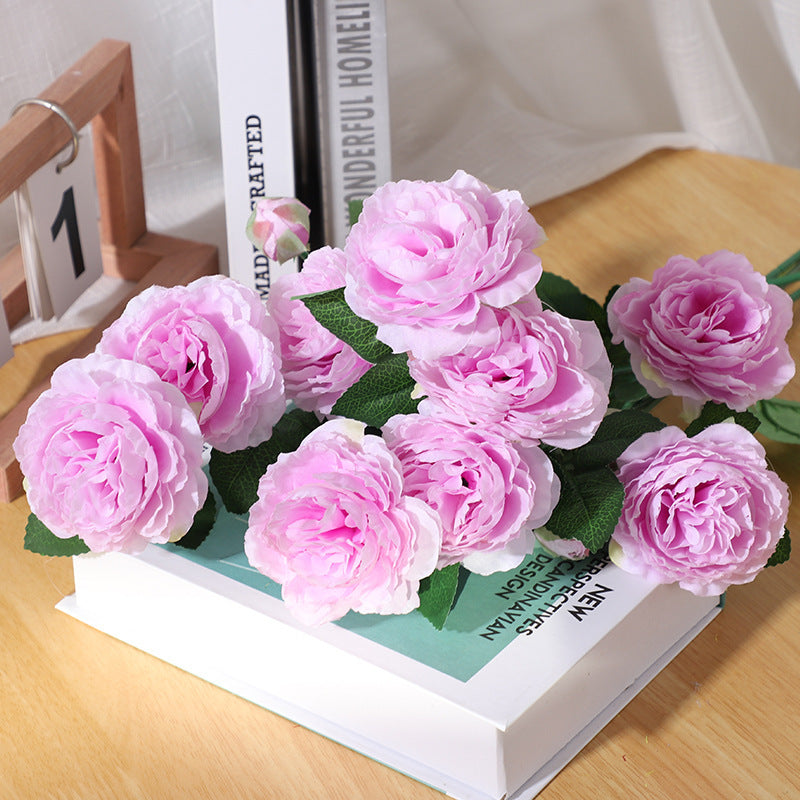 Lifelike Decorative Flower Bouquet
