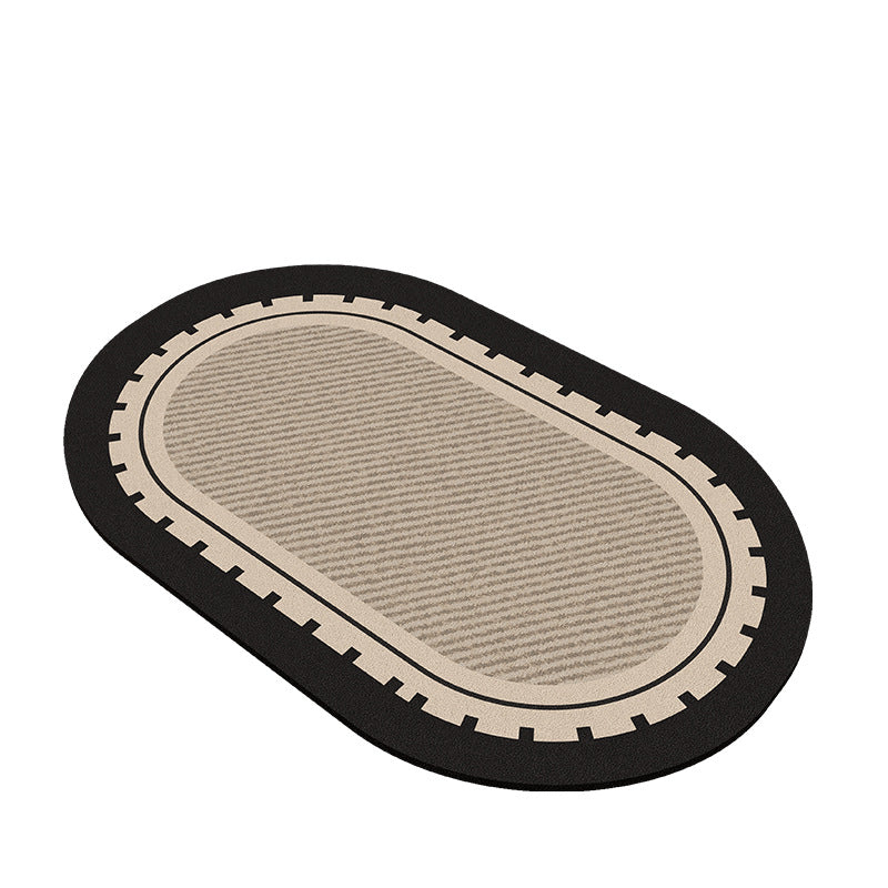 Elegant Woven Bath Mat Kalsten