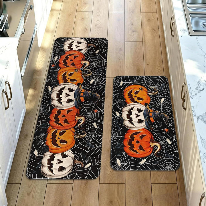 Floral Design Kitchen Runner Mat