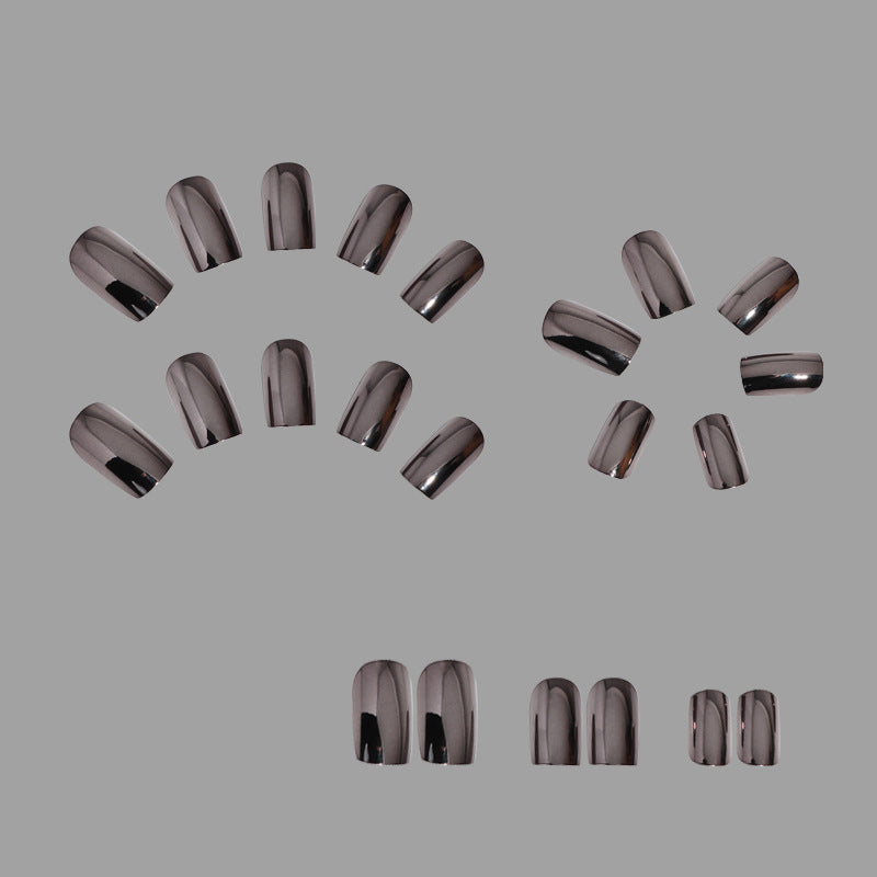 Glossy Press-On Nail Set Kalsten