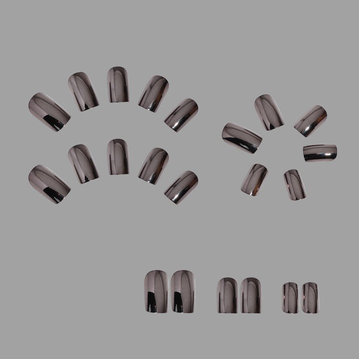 Glossy Press-On Nail Set Kalsten