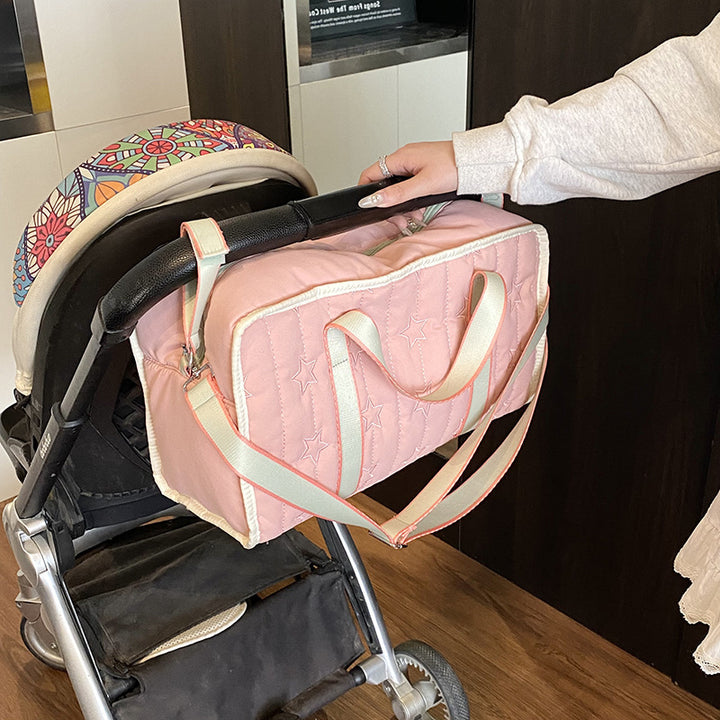 Stylish Quilted Duffel Bag Kalsten