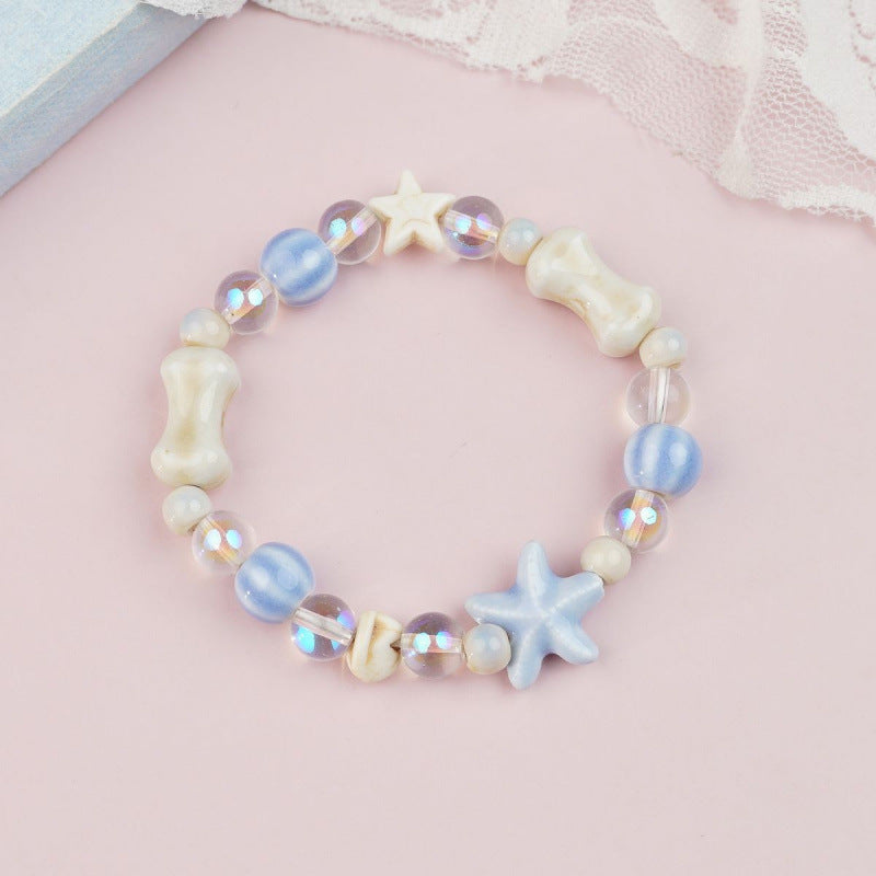 Heart-Shaped Beaded Bracelet Kalsten