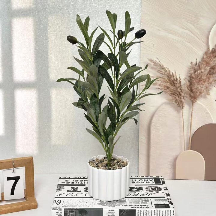 Artificial Orchid Arrangement for Home Decor and Indoor Display
