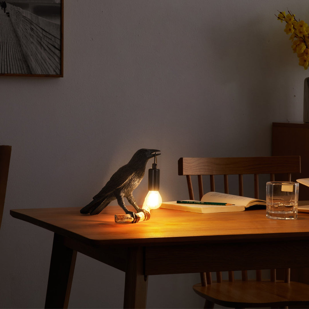 Creative Bird Table Lamp Bedside Night Light Living Room Bedroom Ambience Mini Lamp | Noxord