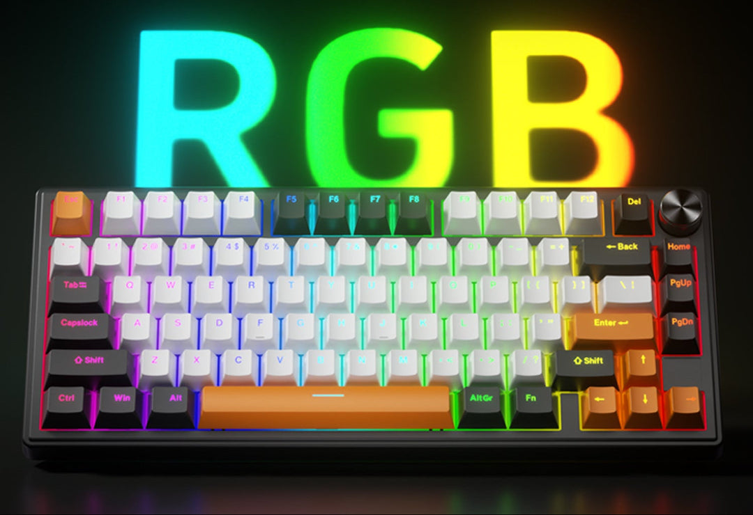 Gasket-Mounted Mechanical Gaming Keyboard with RGB Lighting Features Kalsten