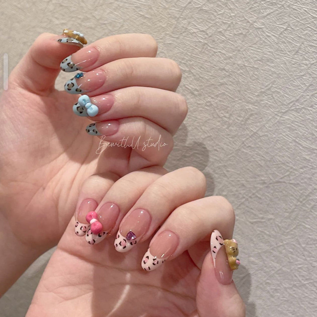 Fashionable Press-On Nail Set Kalsten