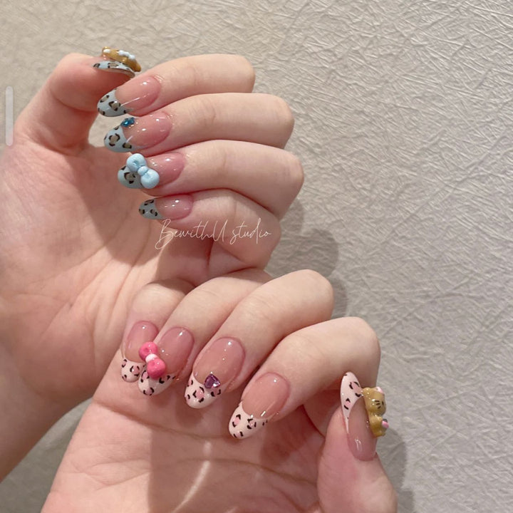 Fashionable Press-On Nail Set Kalsten