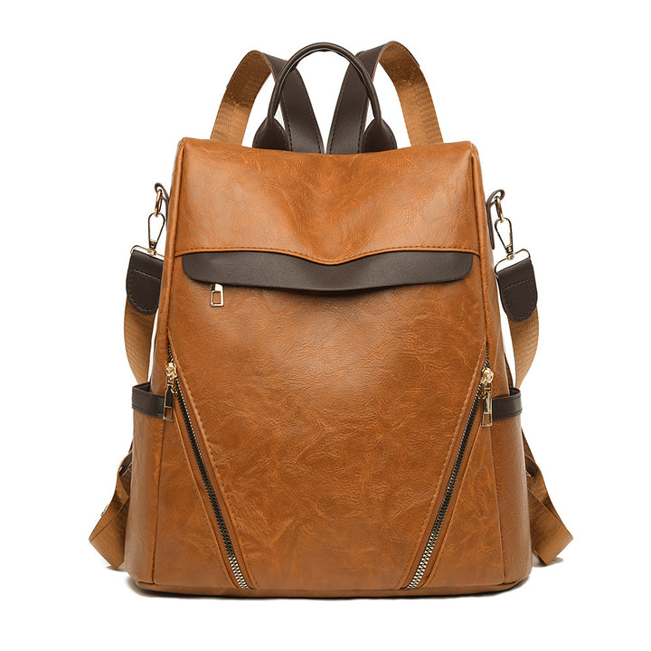 Multi-Functional Leather Backpack Kalsten