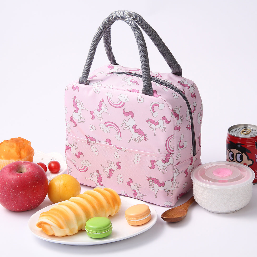 Stylish Floral Insulated Lunch Bag