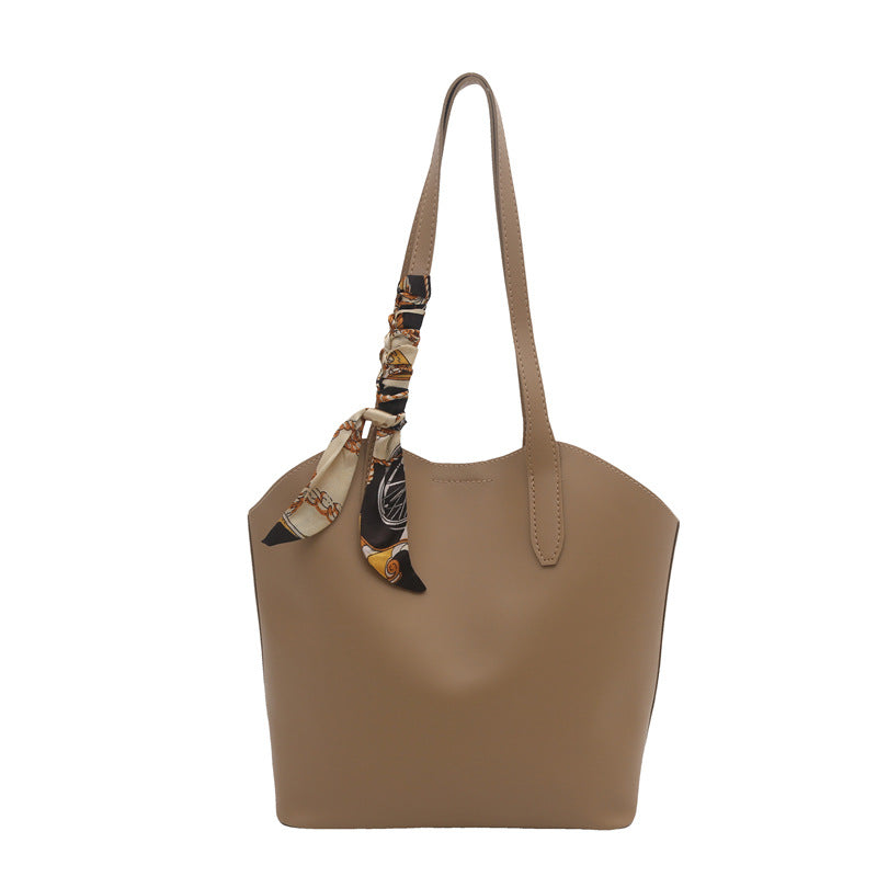 WoChic Designer Tote Bag with Stylish Scarf Kalsten