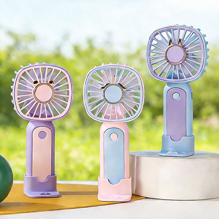 Unisex Portable Mini Hand Fan with Creative Functions Kalsten