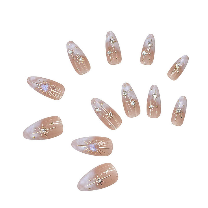 Decorative Press-On Nail Art Set Kalsten