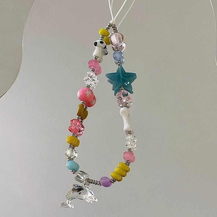 Whimsical Bead Charm Necklace Kalsten