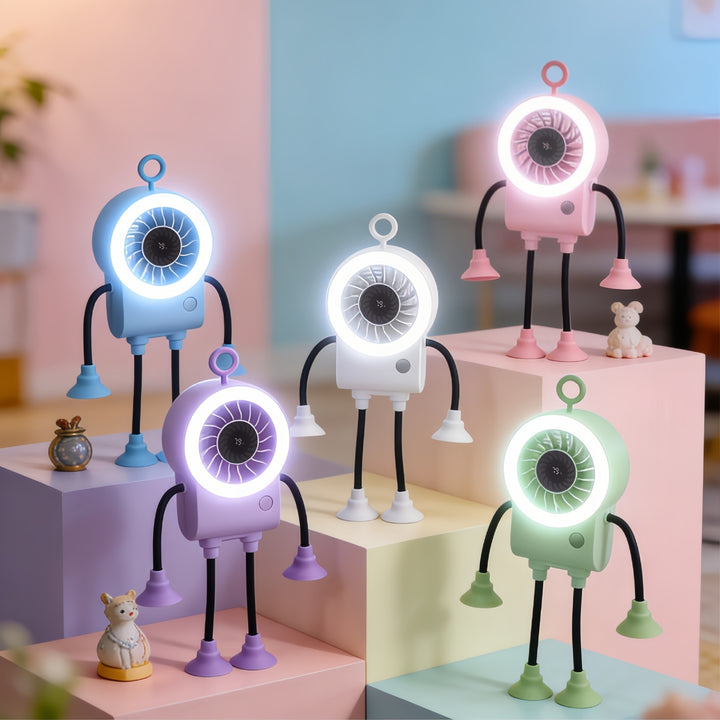 Unisex Creative Fan with integrated LED lighting Kalsten