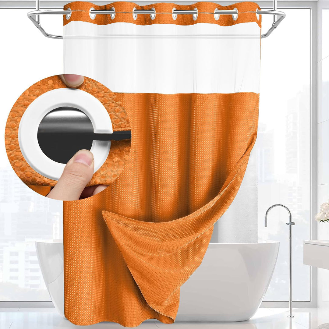 Textured Weave Shower Curtain Kalsten