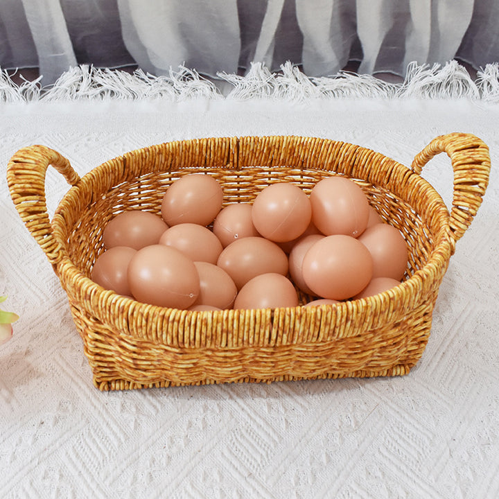 Handwoven Natural Storage Basket Kalsten