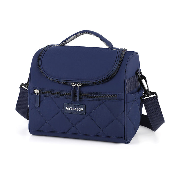 Quilted Insulated Lunch Cooler