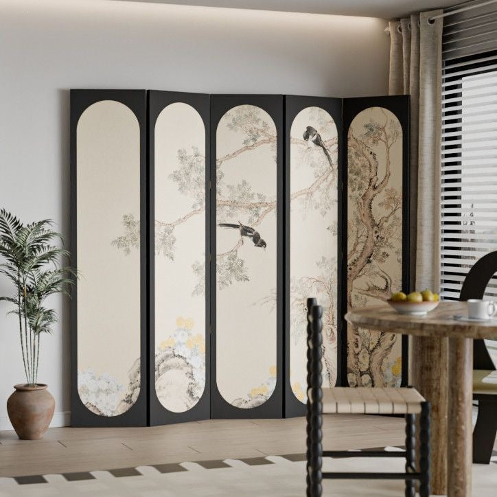 Artistic Floral Room Divider Kalsten
