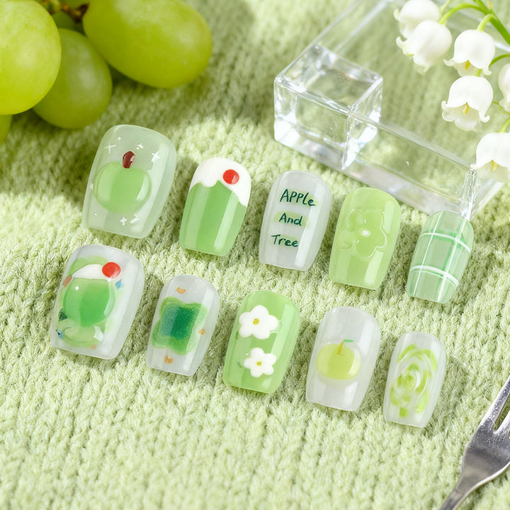Creative Themed Press-On Nail Art Kalsten