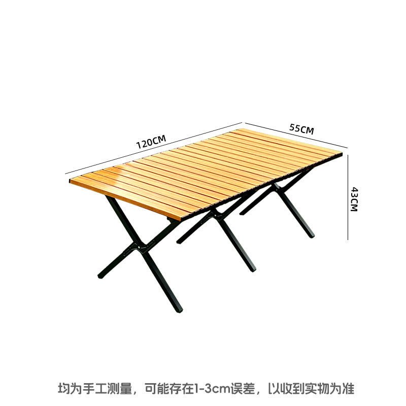 Folding Picnic Table Made of Wood Kalsten