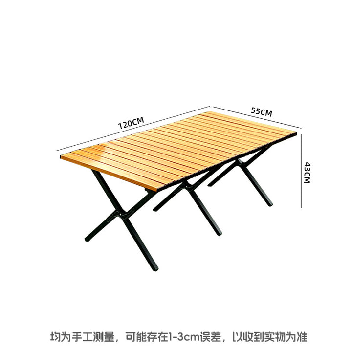 Folding Picnic Table Made of Wood Kalsten