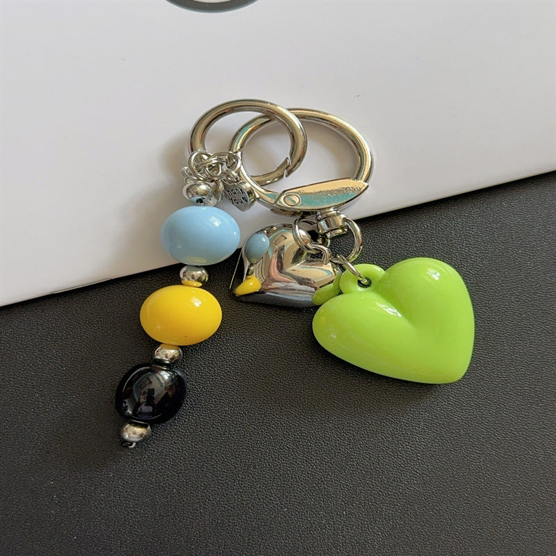 Heart-Shaped Charm Keychain Kalsten 1790135675