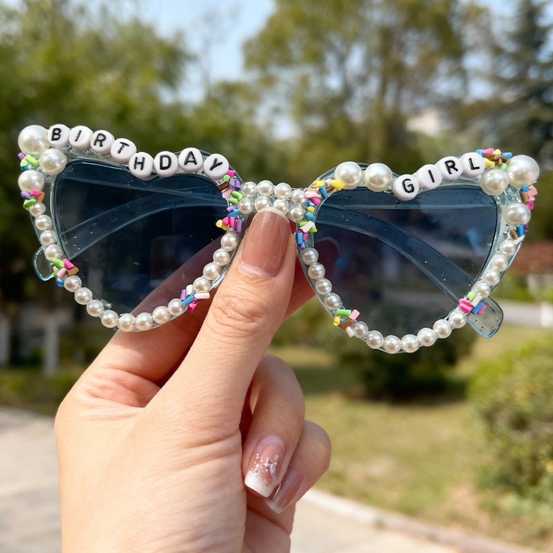 Playful Themed Cat-Eye Sunglasses Kalsten