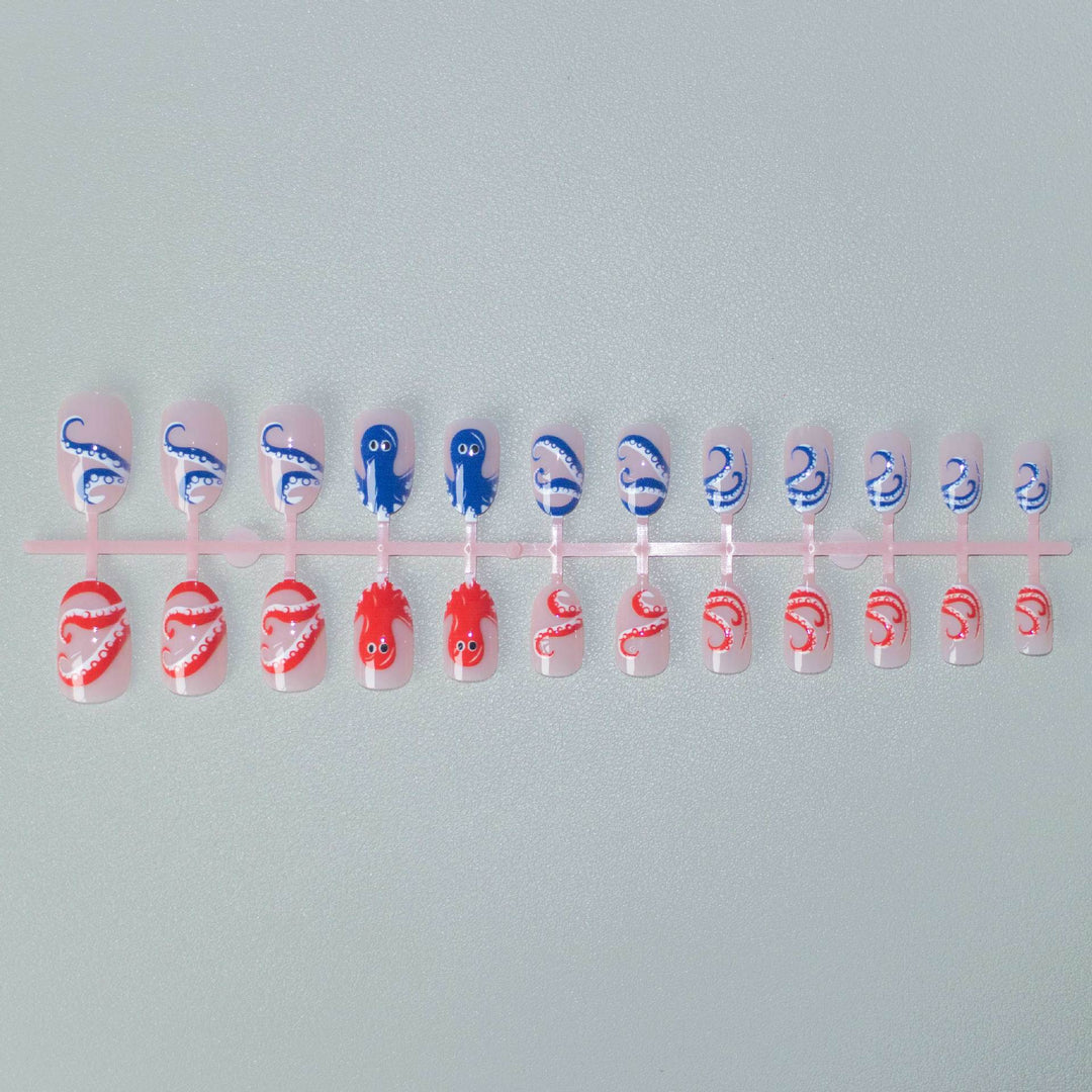 Creative Octopus Nail Art