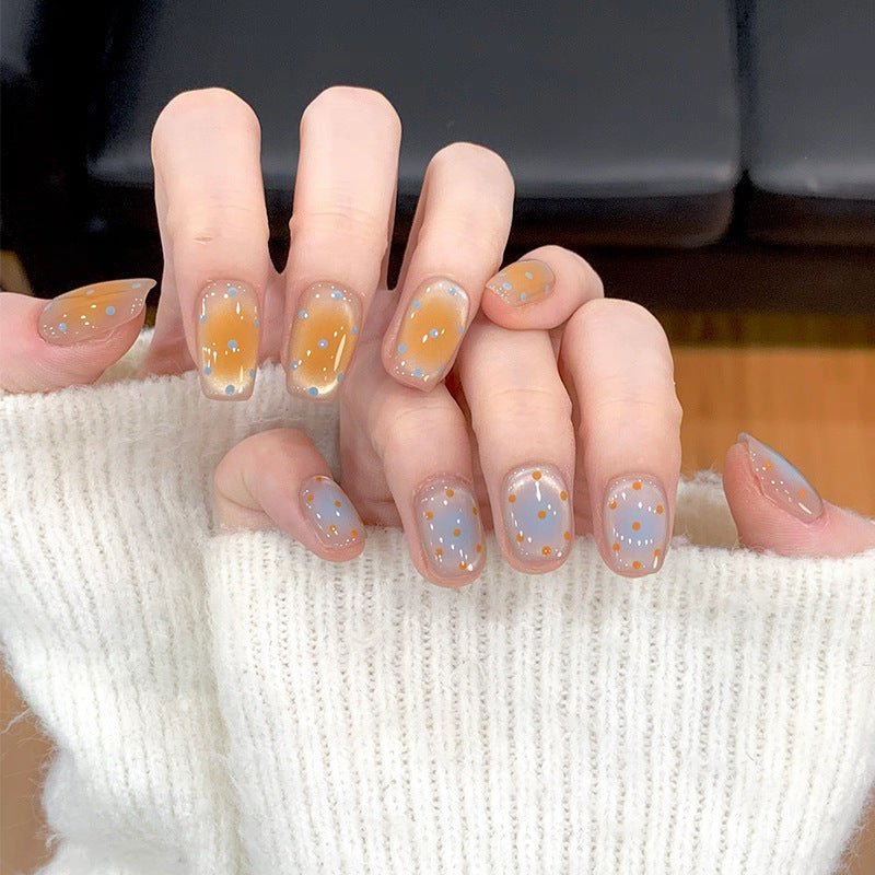 Acrylic Square Press-On Nail Set Kalsten