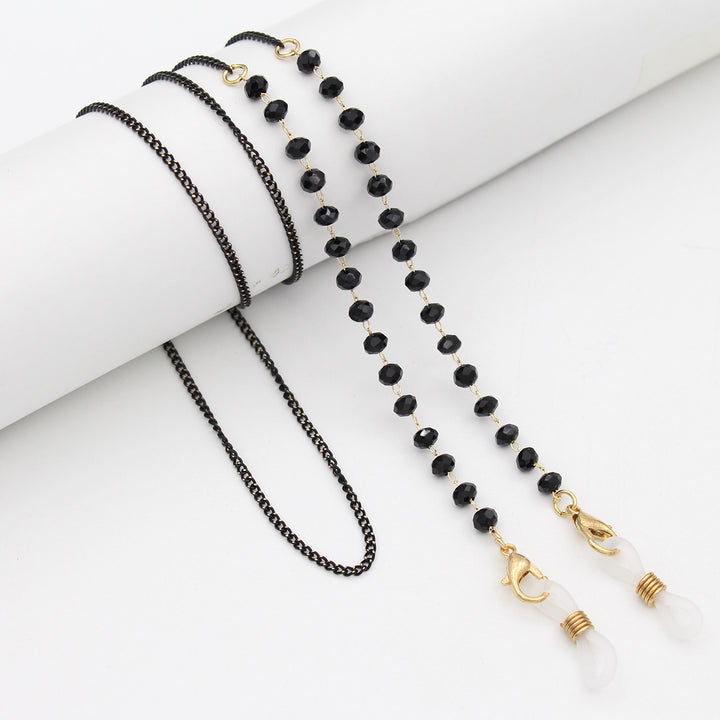 Elegant Pearl-Accented Eyewear Retainer Chain Kalsten