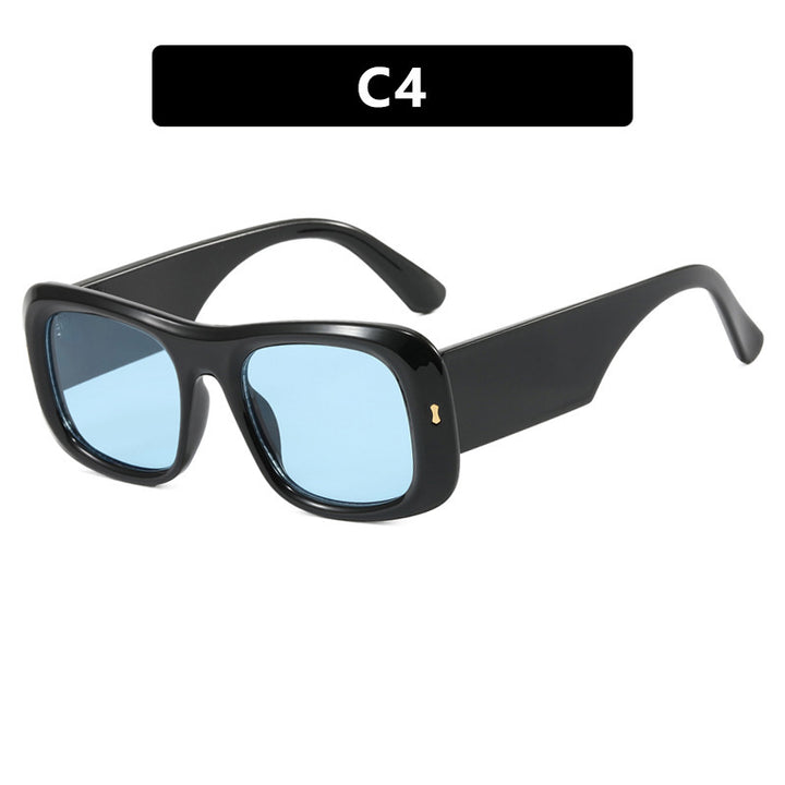 Women's oversized square sunglasses with a wide frame and polarized lenses Kalsten
