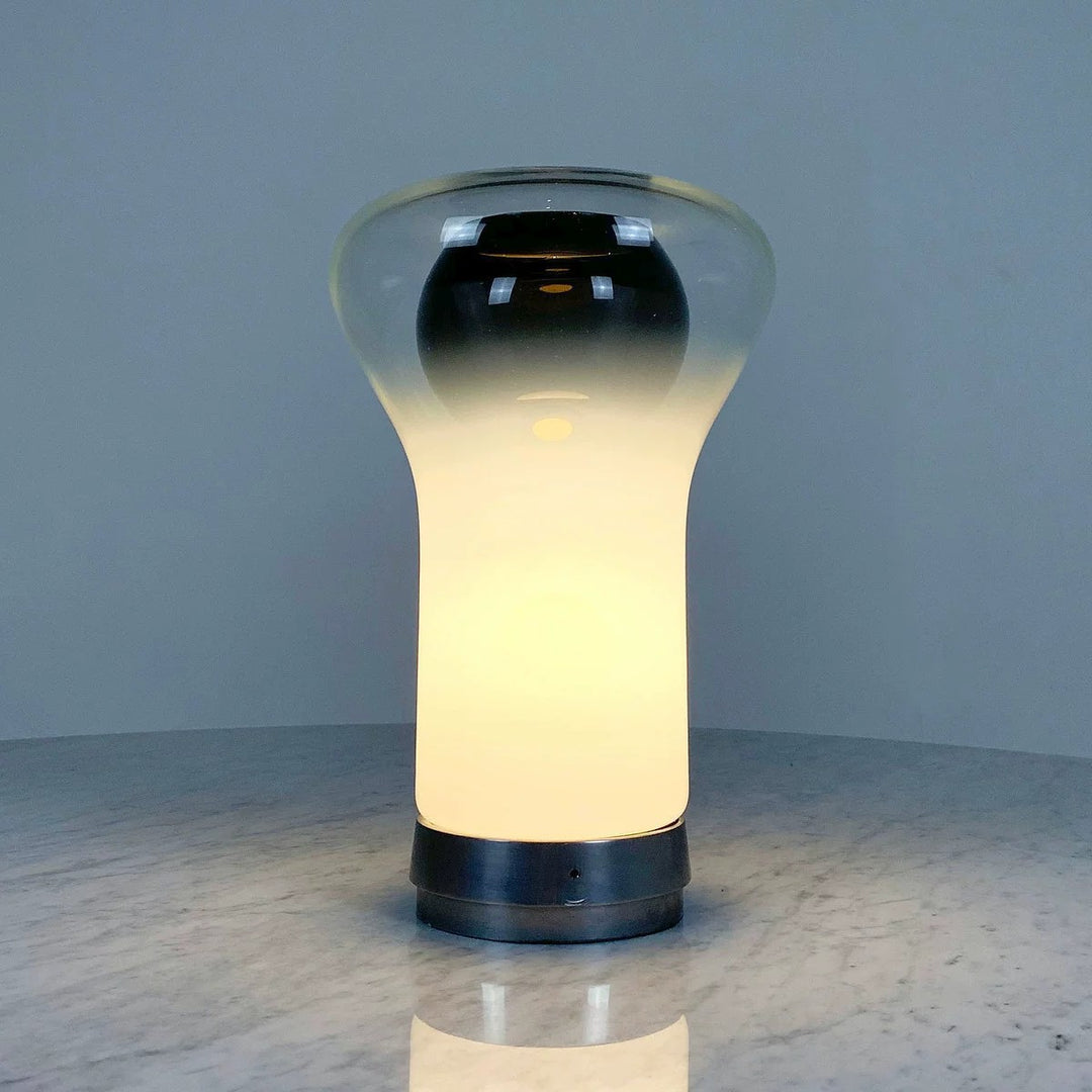 Modern Glass Accent Table Lamp