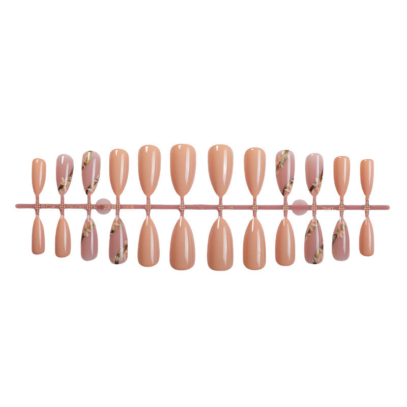 Nail art set with elegant flower patterns Kalsten