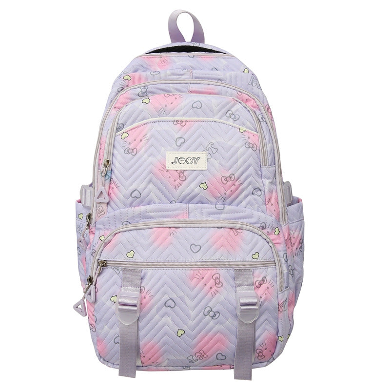 Playful Quilted Backpack