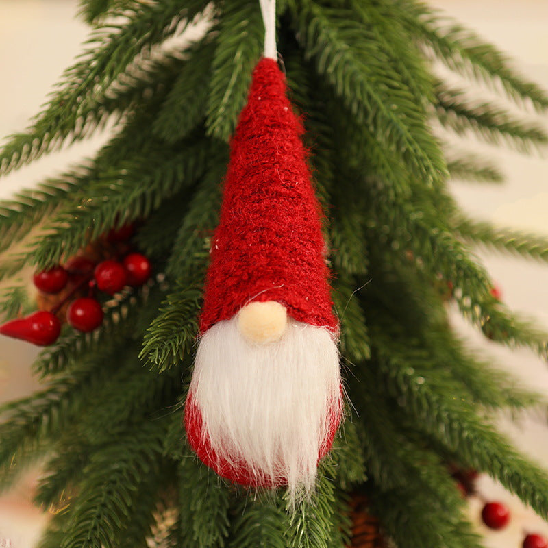 Decorative Felt Santa Gnome Ornament Kalsten