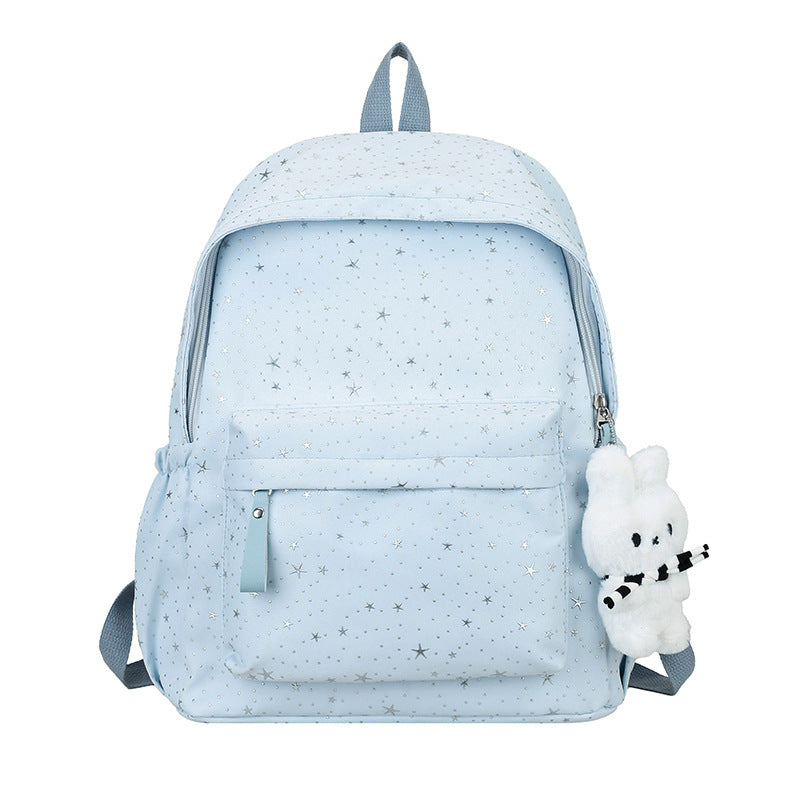 Girls' Star Patterned School Backpack Kalsten