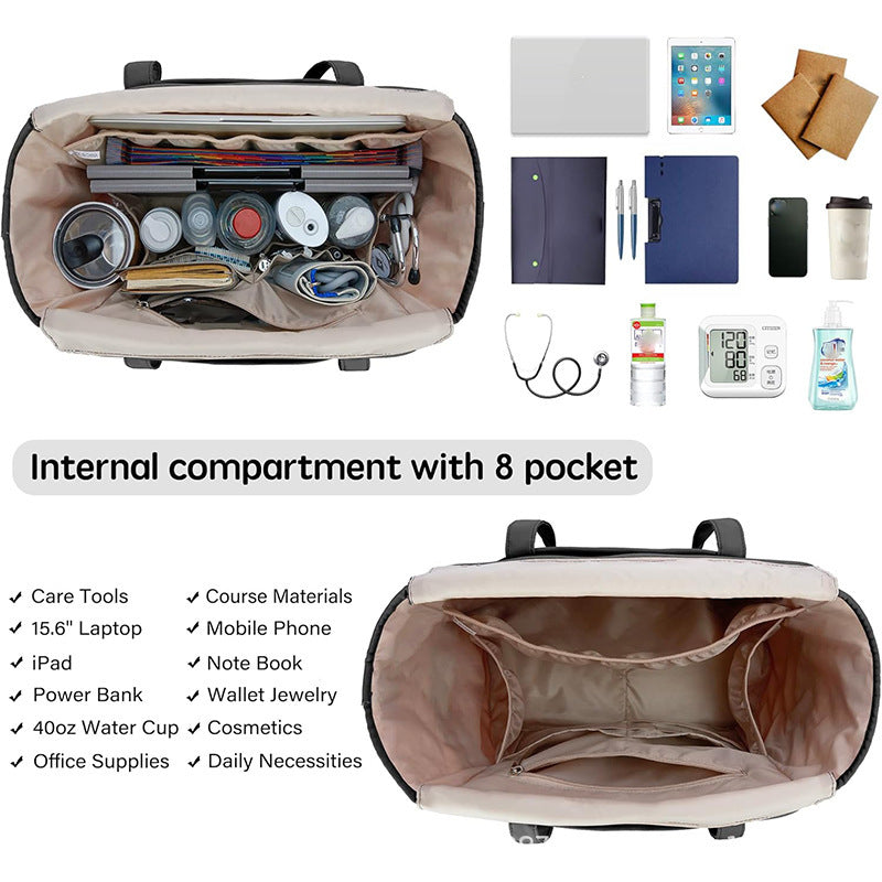Practical handbag with multiple compartments Kalsten