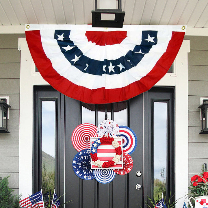 Decorative Patriotic Bunting Banner